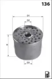 LUCAS Топливный фильтр LFDE103