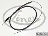 LINEX Тросик, cтояночный тормоз 03.01.01
