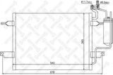 STELLOX Kondensor, klimatanläggning 10-45225-SX