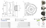 AS-PL Generator A3196(VALEO)