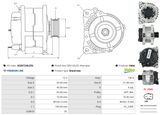 AS-PL Generator A3267(VALEO)