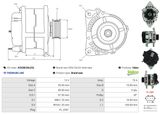 AS-PL Generator A3338(VALEO)
