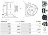 AS-PL Generator A6471(DENSO)