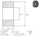 AS-PL Lager ABE9006(BULK)