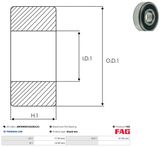 AS-PL Lager ABE9006(FAG)(BULK)