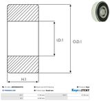 AS-PL Lager ABE9006(KOYO)