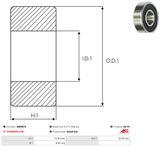 AS-PL Подшипник ABE9019