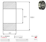 AS-PL Подшипник ABE9020(BULK)