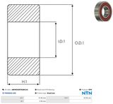 AS-PL Подшипник ABE9020(NTN)(BULK)