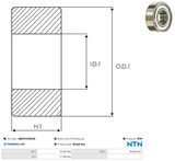 AS-PL Подшипник ABE9107(NTN)