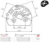 AS-PL Skyddskåpa, generator APC0002