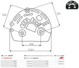 AS-PL Skyddskåpa, generator APC0037