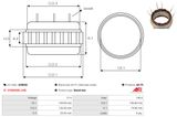 AS-PL Stator, generator AS0046