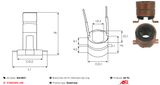 AS-PL Контактное кольцо, генератор ASL9031