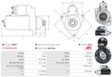 AS-PL Startmotor S0025