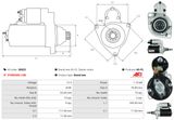 AS-PL Стартер S0033