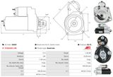 AS-PL Startmotor S0059