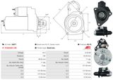 AS-PL Startmotor S0071