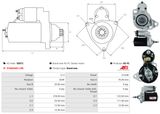 AS-PL Startmotor S0072