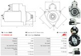 AS-PL Startmotor S0083