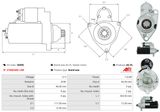AS-PL Startmotor S0095