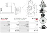 AS-PL Startmotor S0099SR