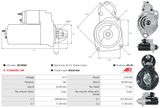 AS-PL Startmotor S01056S