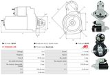 AS-PL Startmotor S0141
