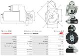 AS-PL Startmotor S0195