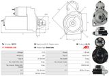 AS-PL Startmotor S0215