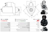 AS-PL Startmotor S0224SR