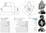 AS-PL Startmotor S0230(SEG)