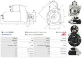 AS-PL Startmotor S0230PR