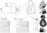 AS-PL Startmotor S0241