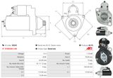 AS-PL Startmotor S0243