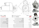 AS-PL Startmotor S0256