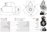 AS-PL Startmotor S0289