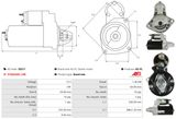 AS-PL Startmotor S0311