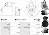 AS-PL Startmotor S0375