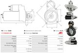 AS-PL Startmotor S0380