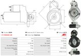 AS-PL Startmotor S0394