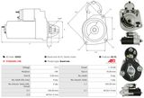 AS-PL Startmotor S0452