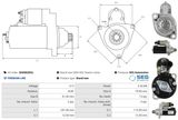 AS-PL Startmotor S0458(SEG)
