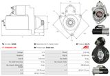 AS-PL Startmotor S0468