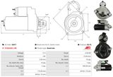AS-PL Startmotor S0471