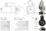 AS-PL Startmotor S0475