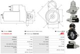 AS-PL Startmotor S0484