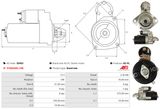 AS-PL Startmotor S0493