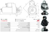 AS-PL Startmotor S0533