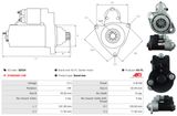 AS-PL Startmotor S0534